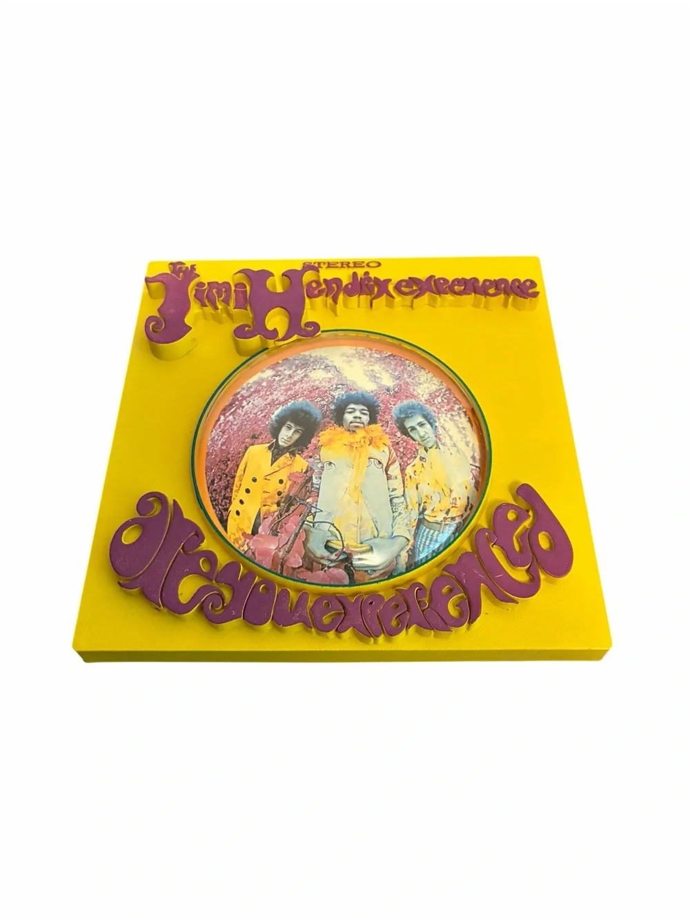 McFarlane Toys Jimi Hendrix Experience Are You Experienced 3D Album Cover Art